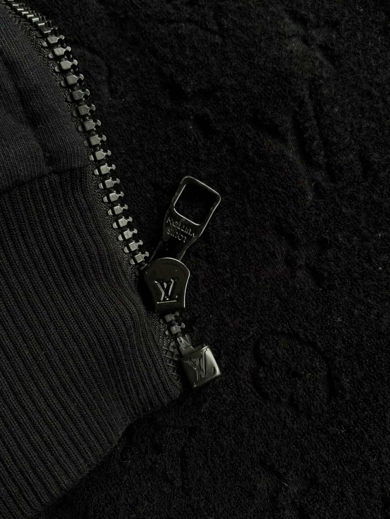 Louis Vuitton Terry Monogram Towel Zip Hoodie