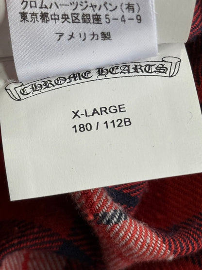 Chrome Hearts Monogram Cross Patched Flannel