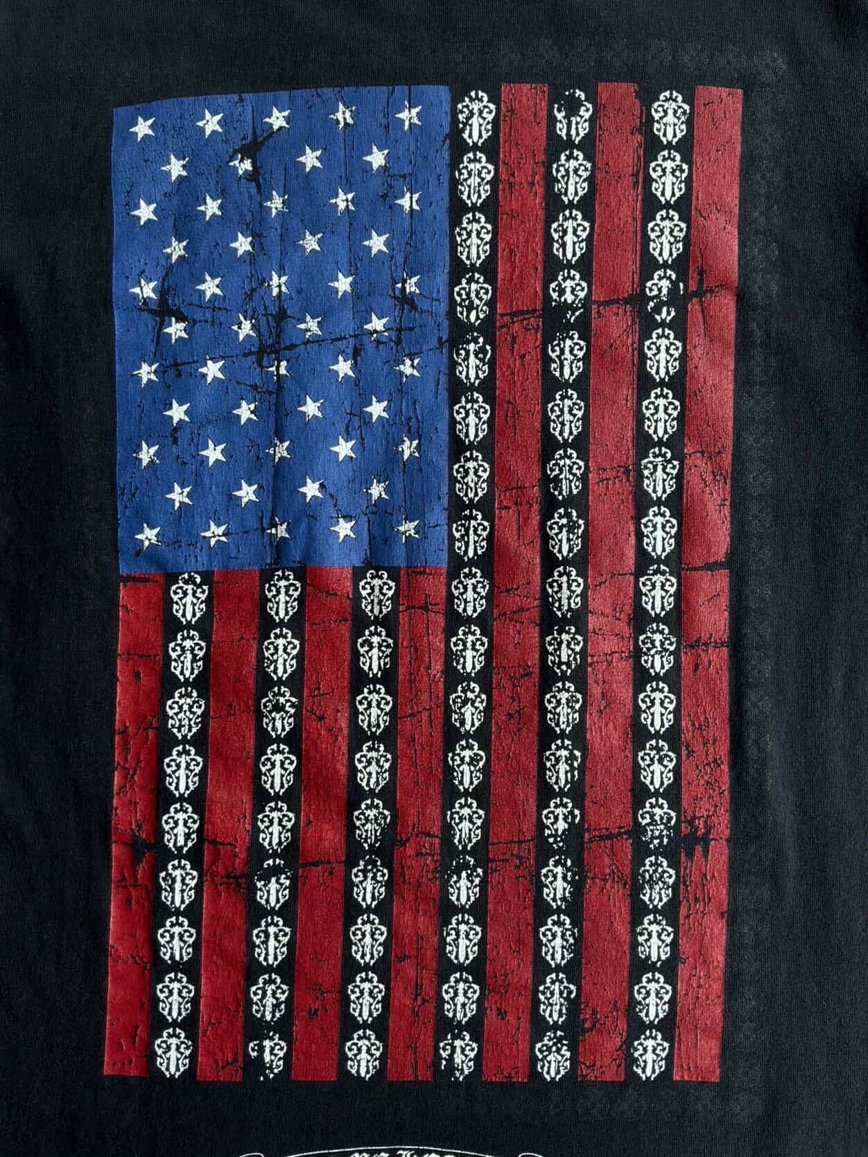 Chrome Hearts Vintage American Flag Tee