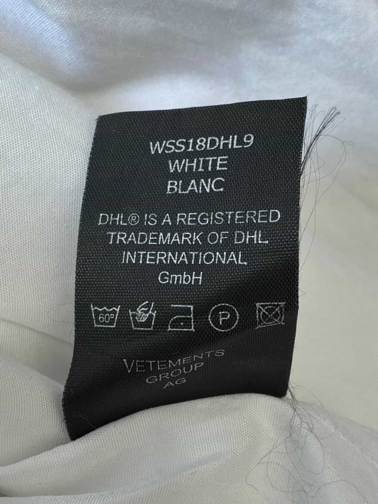 Vetements x DHL Oversized Shirt