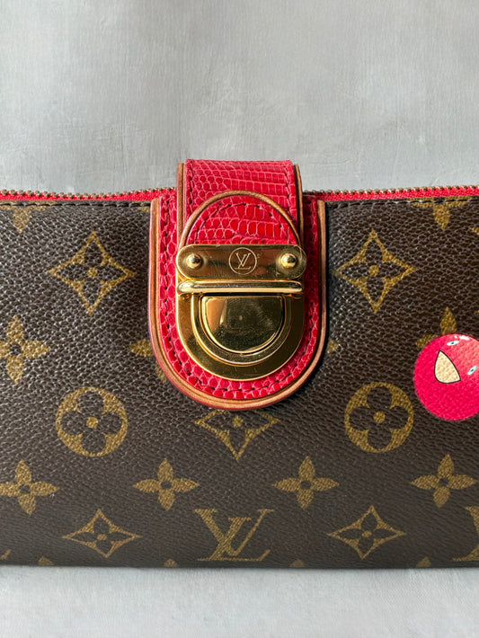 Louis Vuitton x Murakami Cherry Lizard Trim Pochette