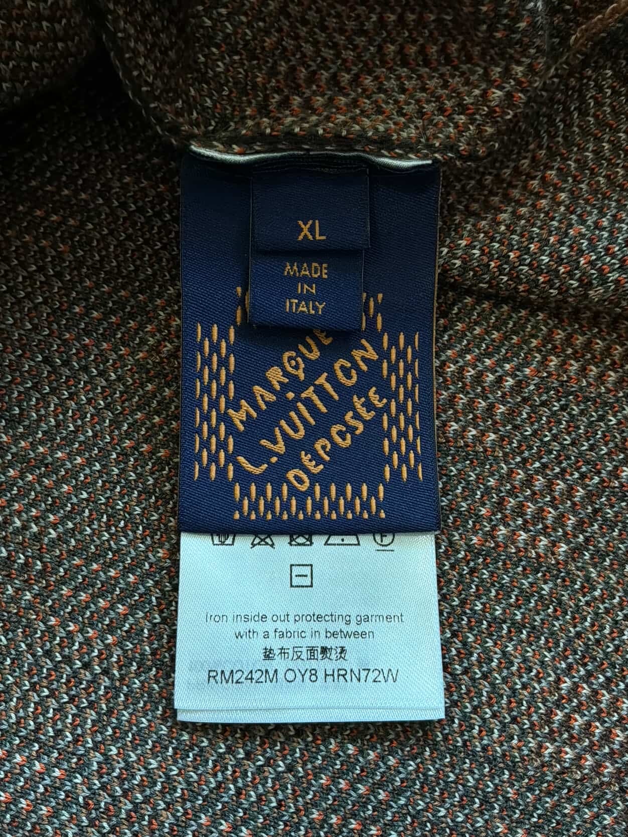 Louis Vuitton Lovers Damouflage Crewneck