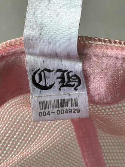 2000s Chrome Hearts Hollywood Pink Trucker Hat