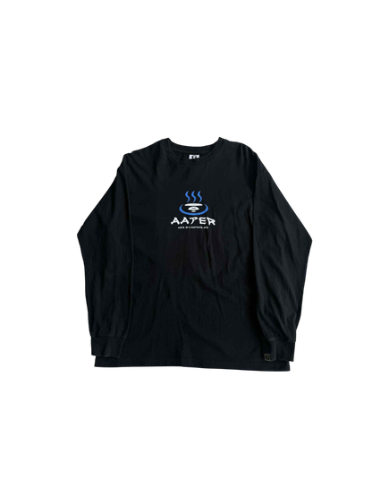 Aape Onsen Hotspring Motif Longsleeve Shirt