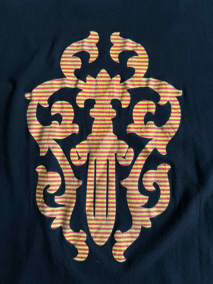 Chrome Hearts Orange Stripped Dagger tee