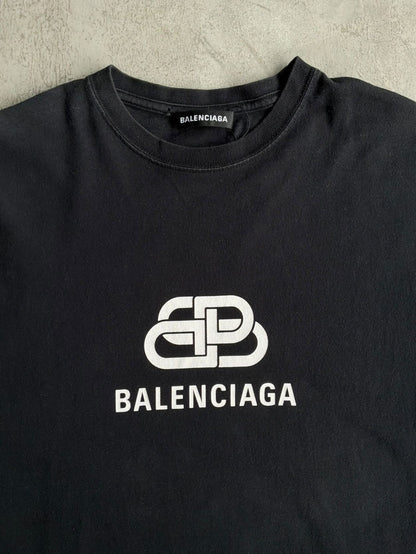 Balenciaga Interlock B Logo Tee