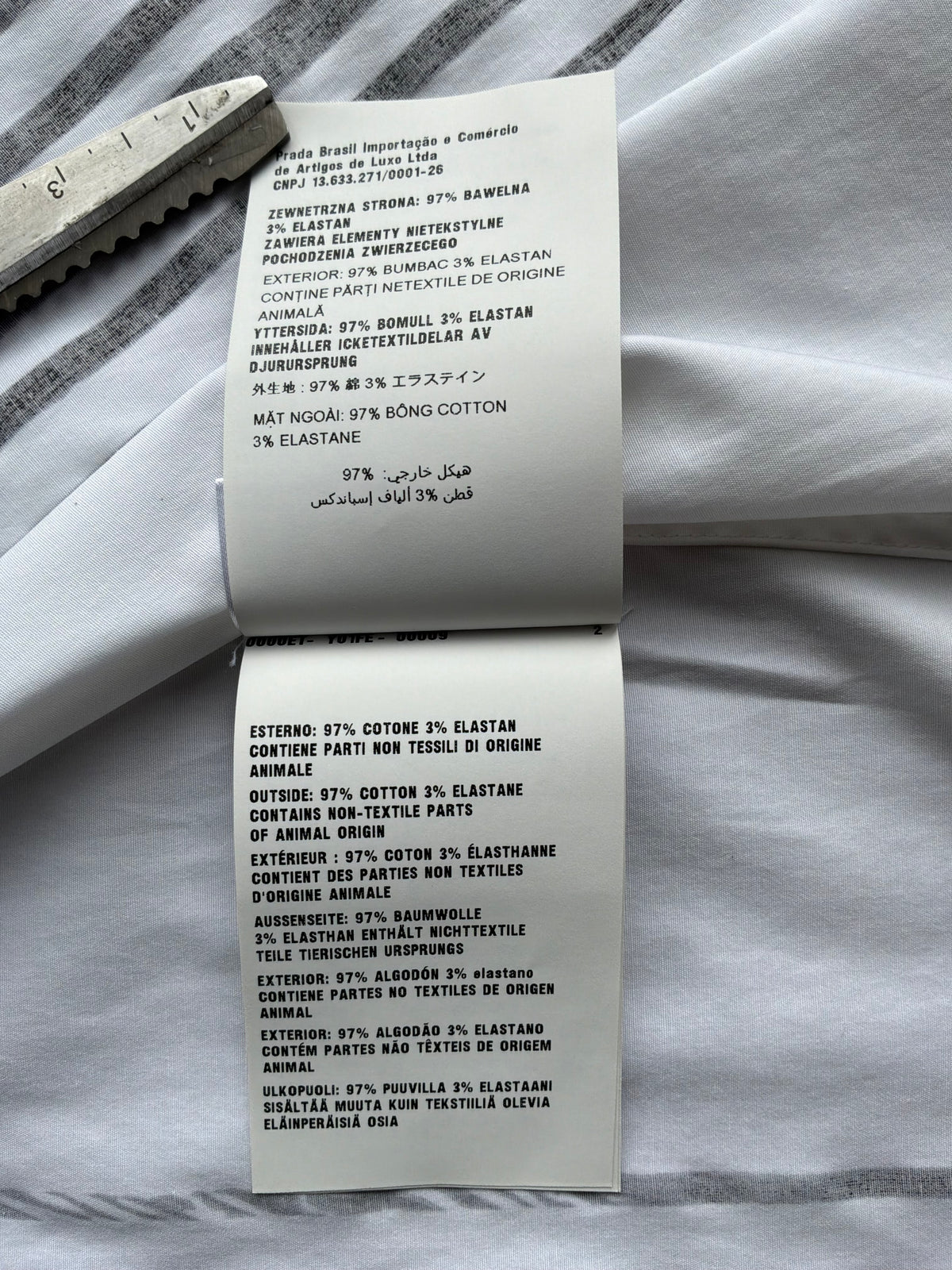 Prada Poplin Bowling Shirt