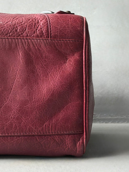 Balenciaga Twiggy Red Lambskin Bag