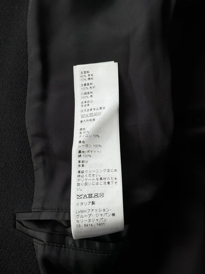 Celine C Logo Teddy Varsity Jacket