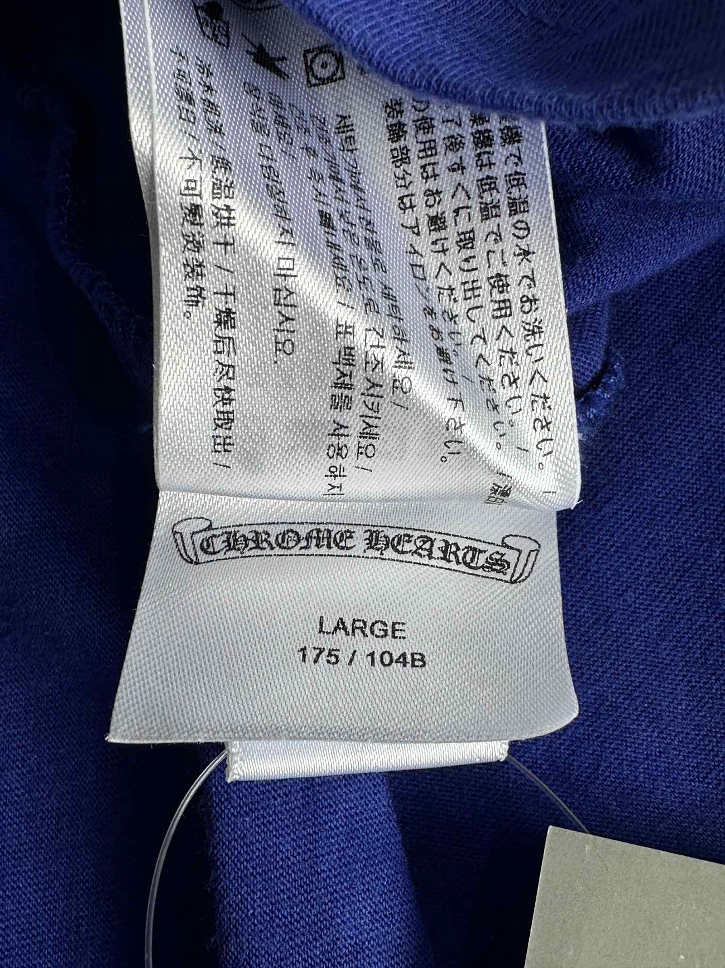 Chrome Hearts Star Longsleeve in Blue