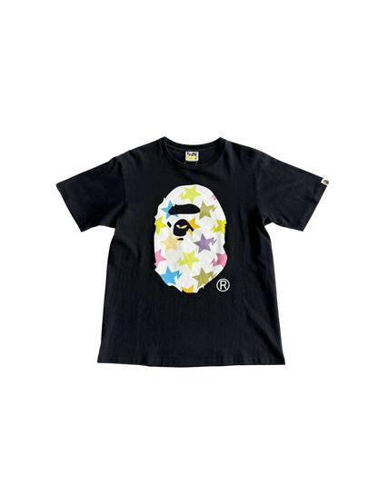 Bape sta Mirror Black Tee
