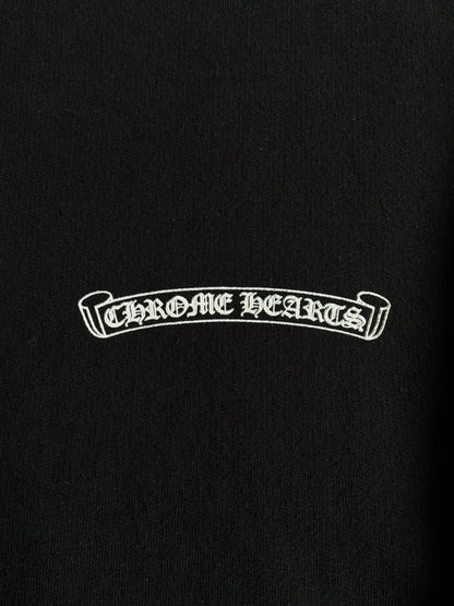 Chrome Hearts Scroll Logo Pullover Hoodie
