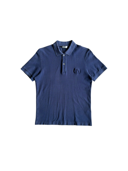 Dior Icon Logo Navy Polo Shirt