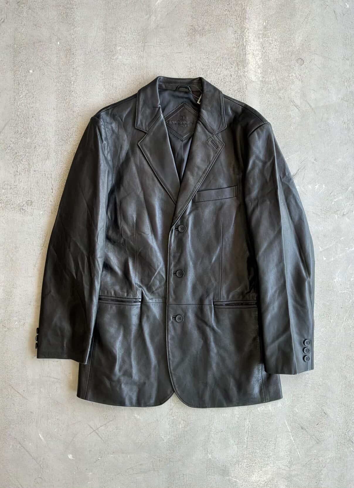Balenciaga Vintage Leather Coat
