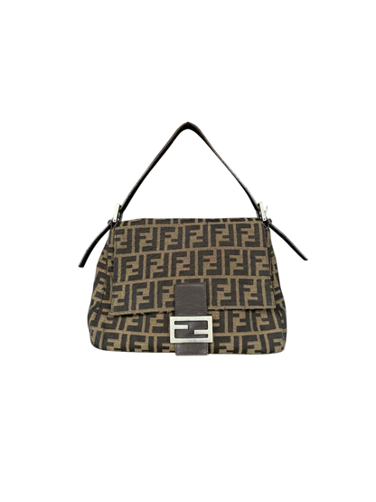 Fendi Mamma Baguette Zucca Handbag