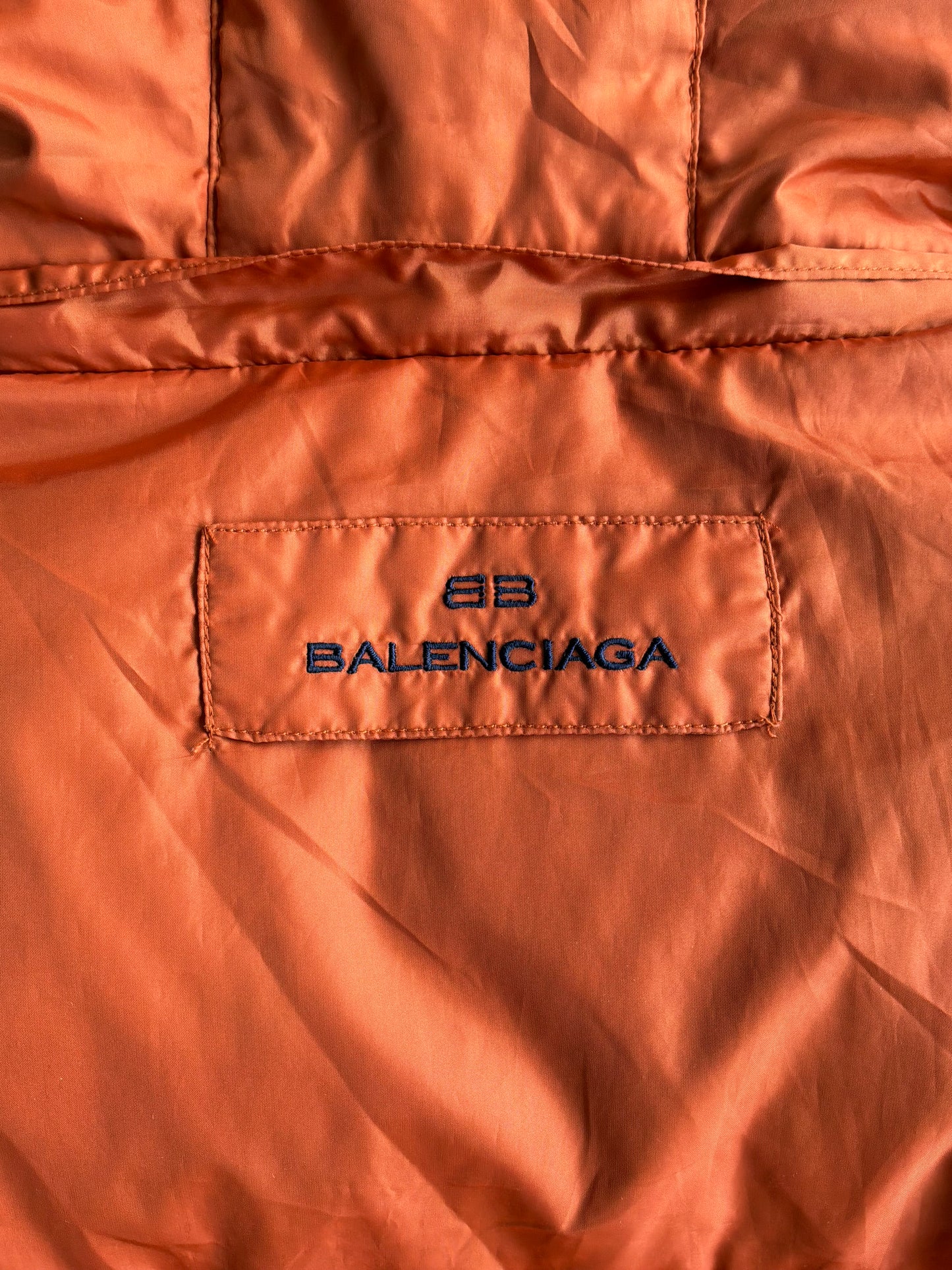 Balenciaga Vintage Orange Puffer Jacket