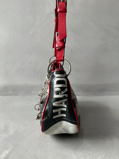 Christian Dior “Hardcore” Pierced Shoulder Bag