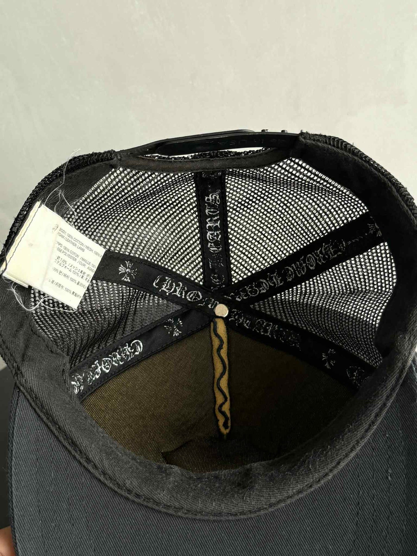 Chrome Hearts Rolling Stones Trucker Hat