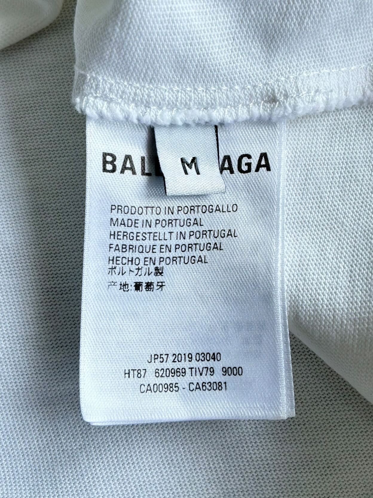 Balenciaga MasterCard Logo Tee