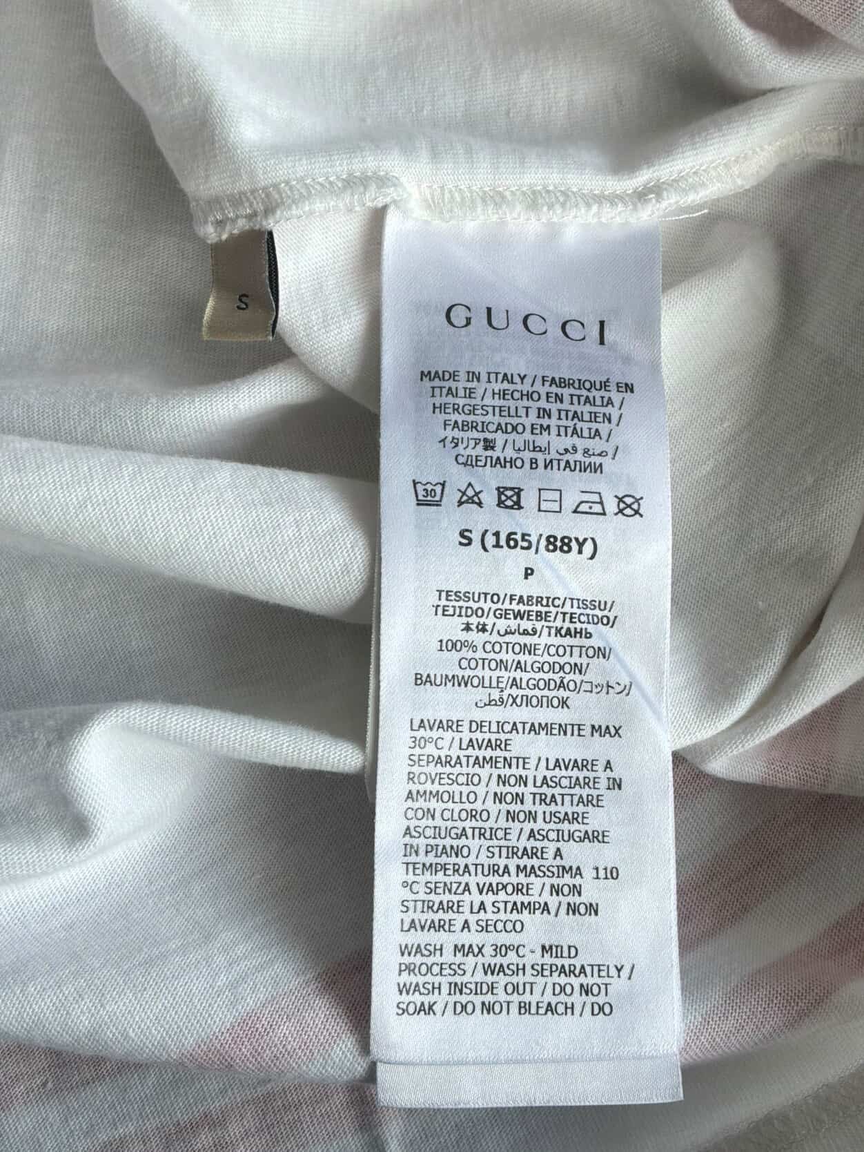Gucci X Adidas Trefoil White tee
