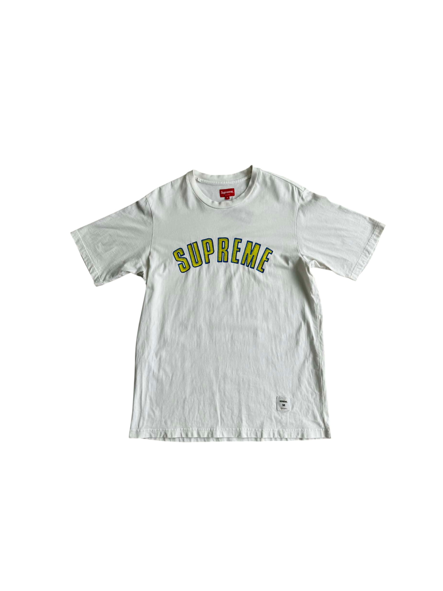 Supreme Printed Arc Short Sleeve Top White Winter/Fall 2018