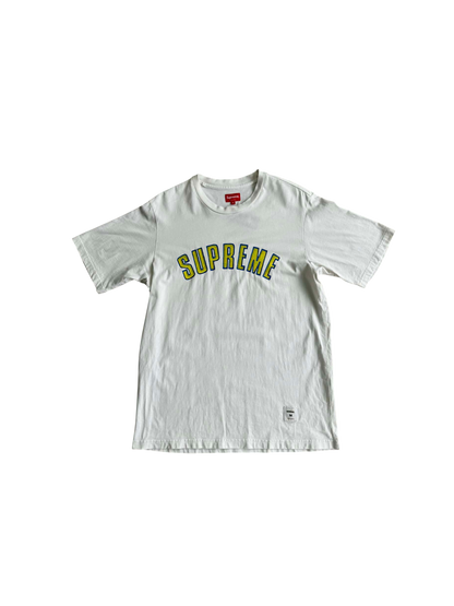 Supreme Printed Arc Short Sleeve Top White Winter/Fall 2018