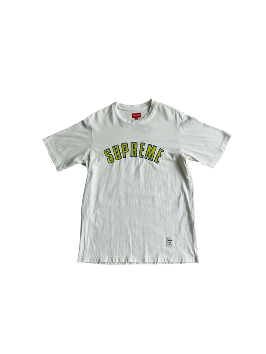 Supreme Printed Arc Short Sleeve Top White Winter/Fall 2018