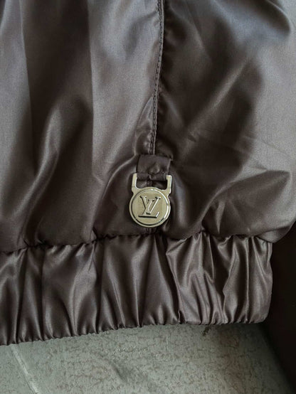Louis Vuitton Brown Puffer Jacket