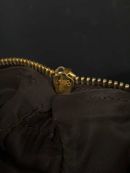 Dior Vintage Brown Oblique Saddle Bag