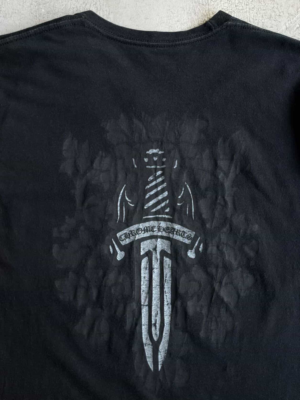 Chrome Hearts Dagger Floral Tee