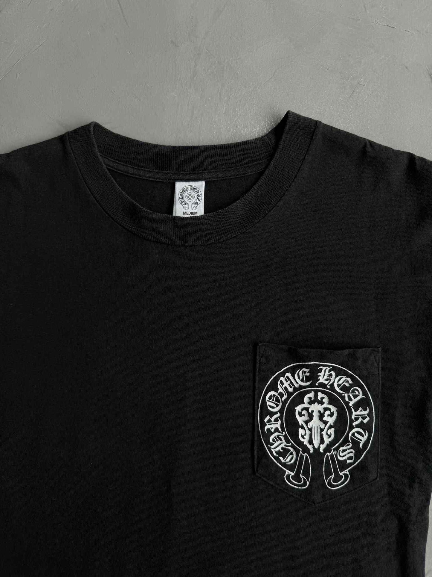 Chrome Hearts Vintage American Flag Dagger Shirt