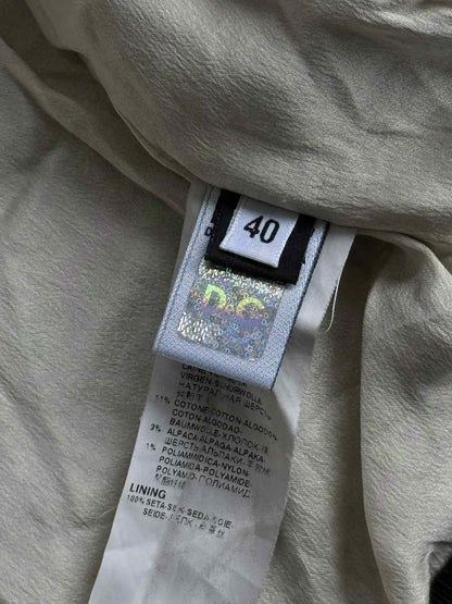 Archived D&G Tweed Fur Cropped Jacket