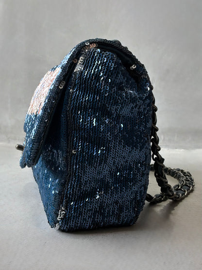 Chanel Cococuba Sequins Flap Bag