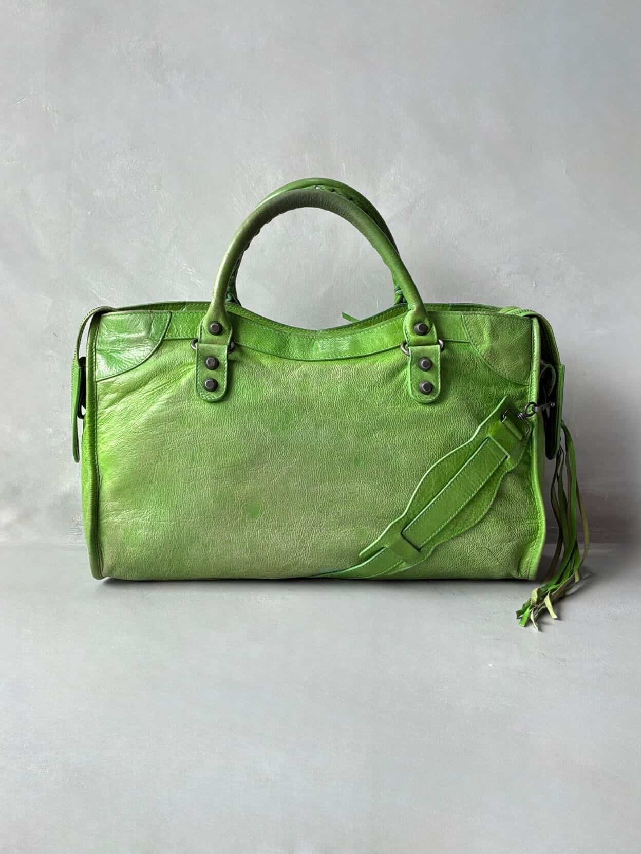 Balenciaga Classic City Avocado Lambskin Bag