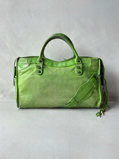 Balenciaga Classic City Avocado Lambskin Bag