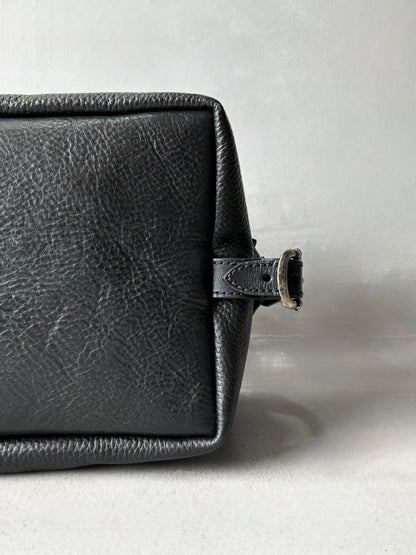 Chrome Hearts Grained Leather Clutch Bag