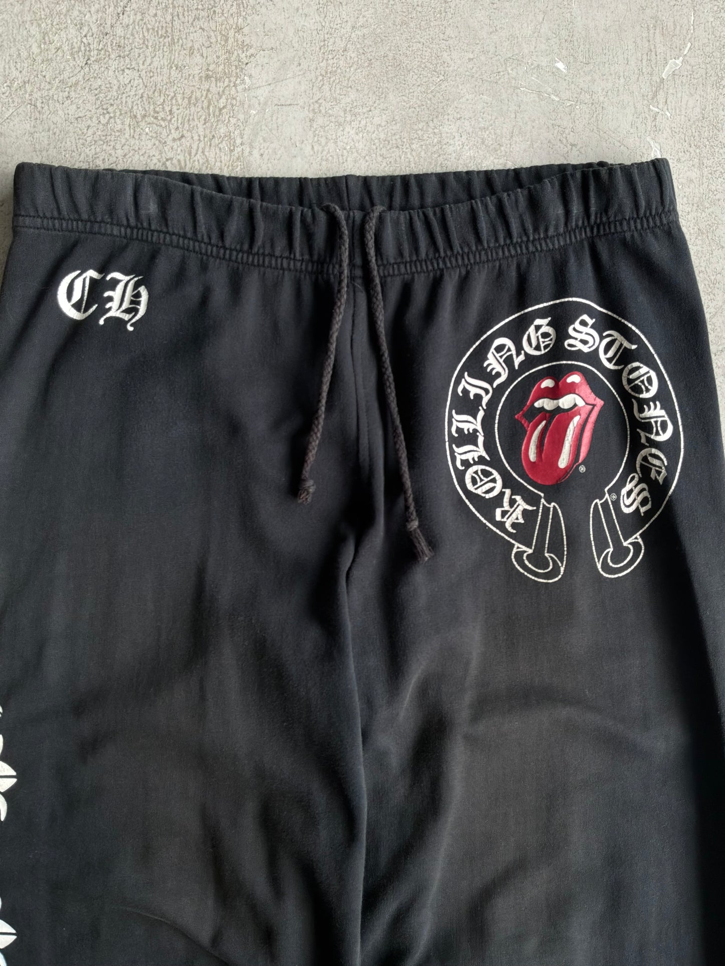 Chrome Hearts X Rolling Stones Floral Sweat Pants