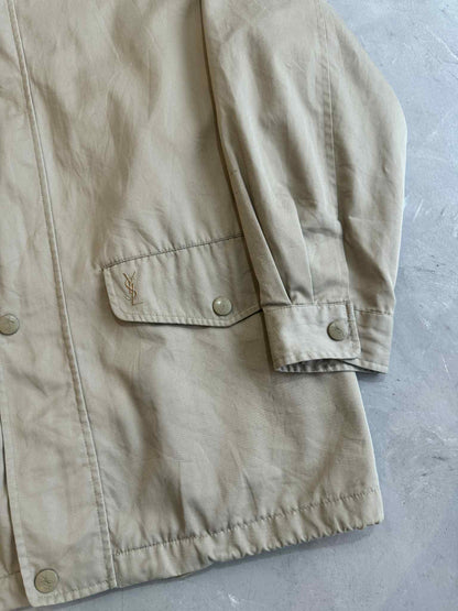 Ysl Pour Home Vintage Big Logo Jacket