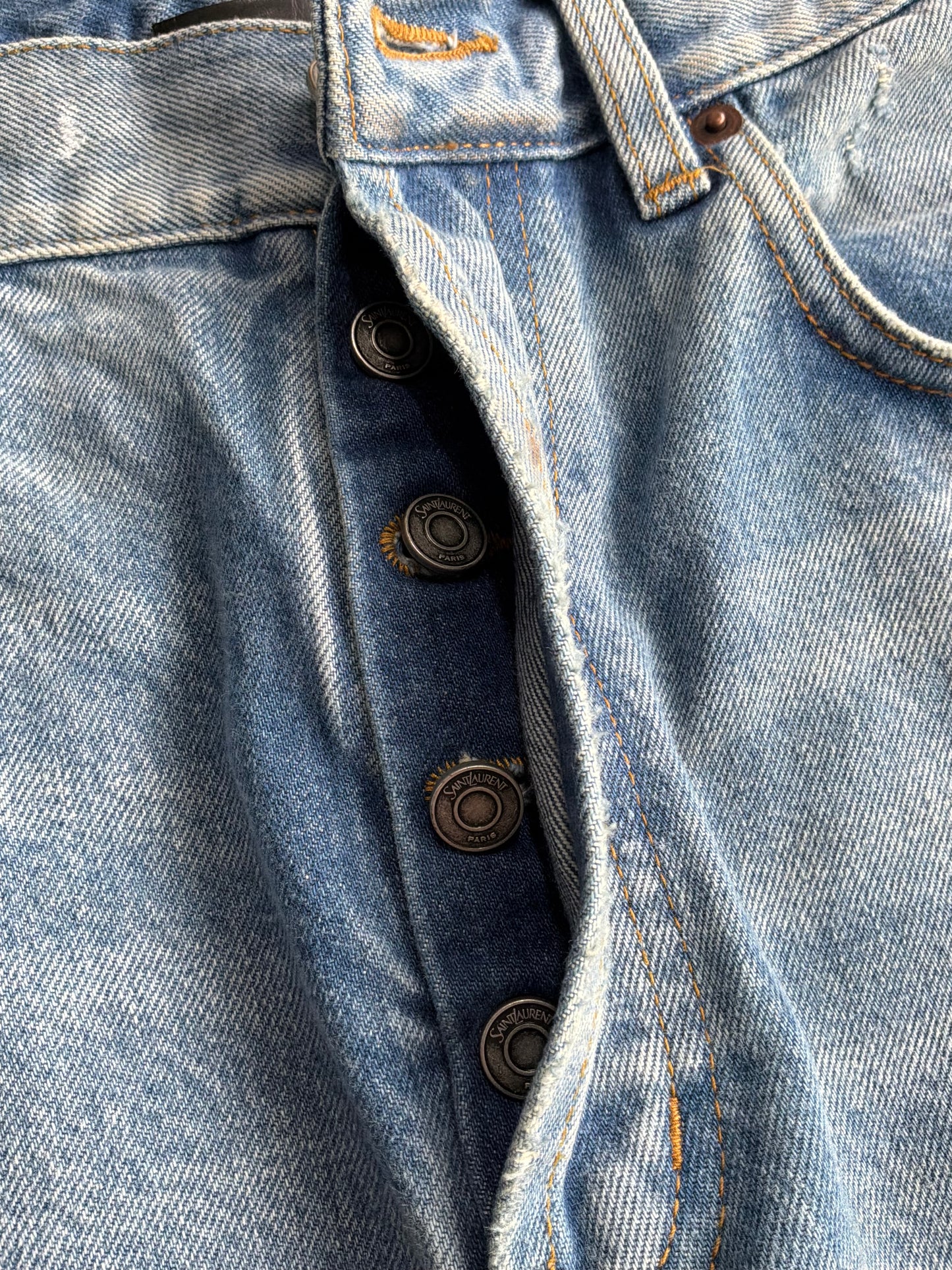 Saint Laurent Paris Denim Pants