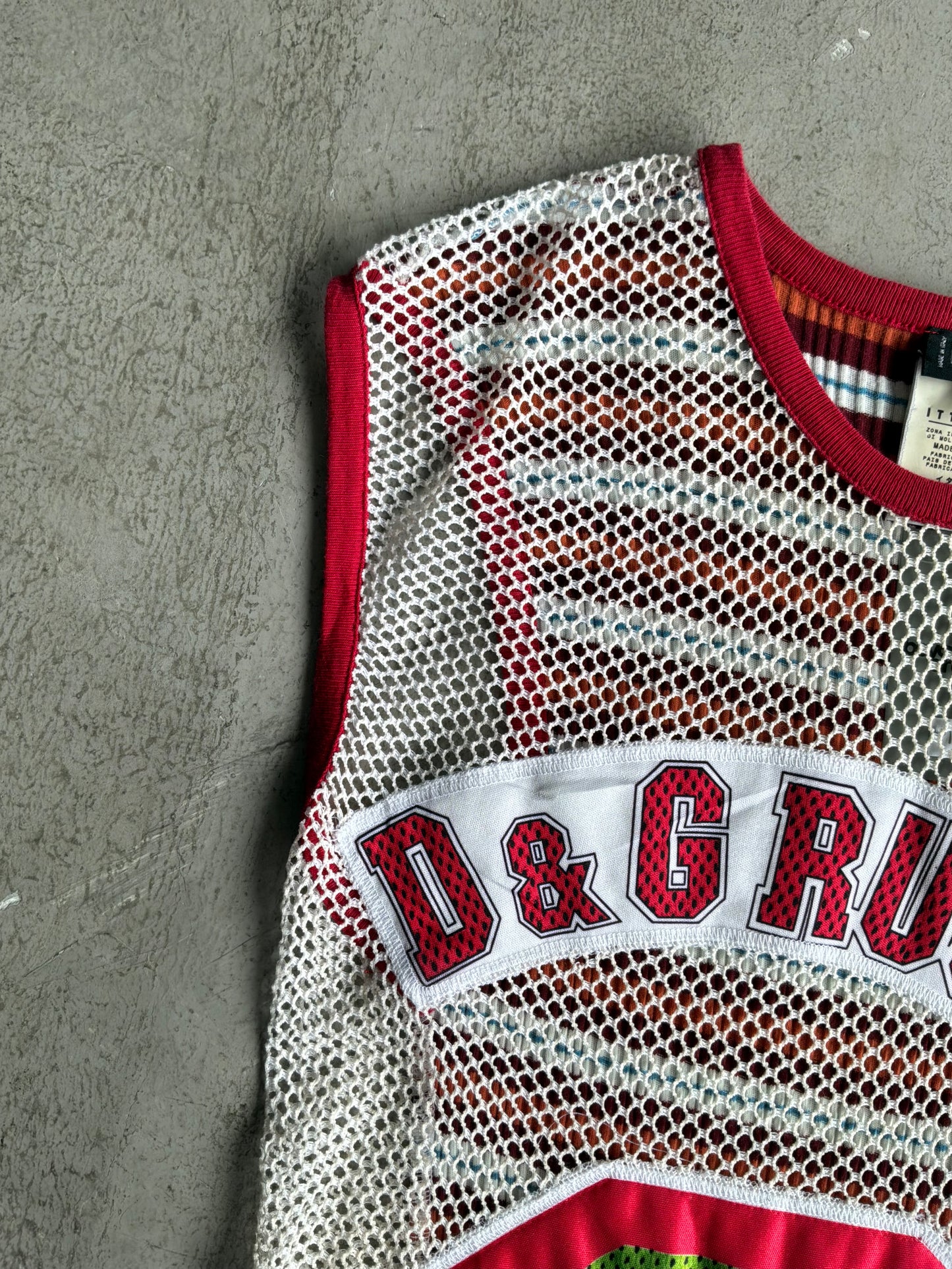 Vintage Dolce & Gabbana Mesh Tanktop