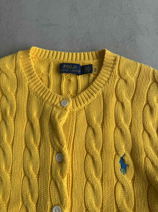 Ralph Lauren Yellow Knit Sweater