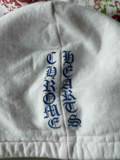 Chrome Hearts Full Print Logo Zip Up Hoodie