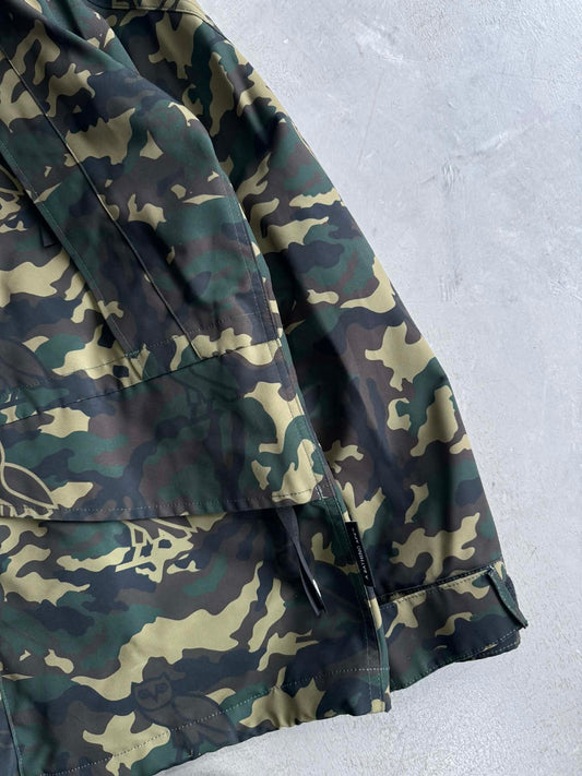 Bape X OVO Woodland Camo Snowboard Jacket