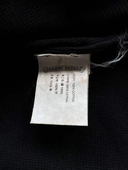 Chrome Hearts FUCK YOU Horseshoe Thermal Zip Hoodie