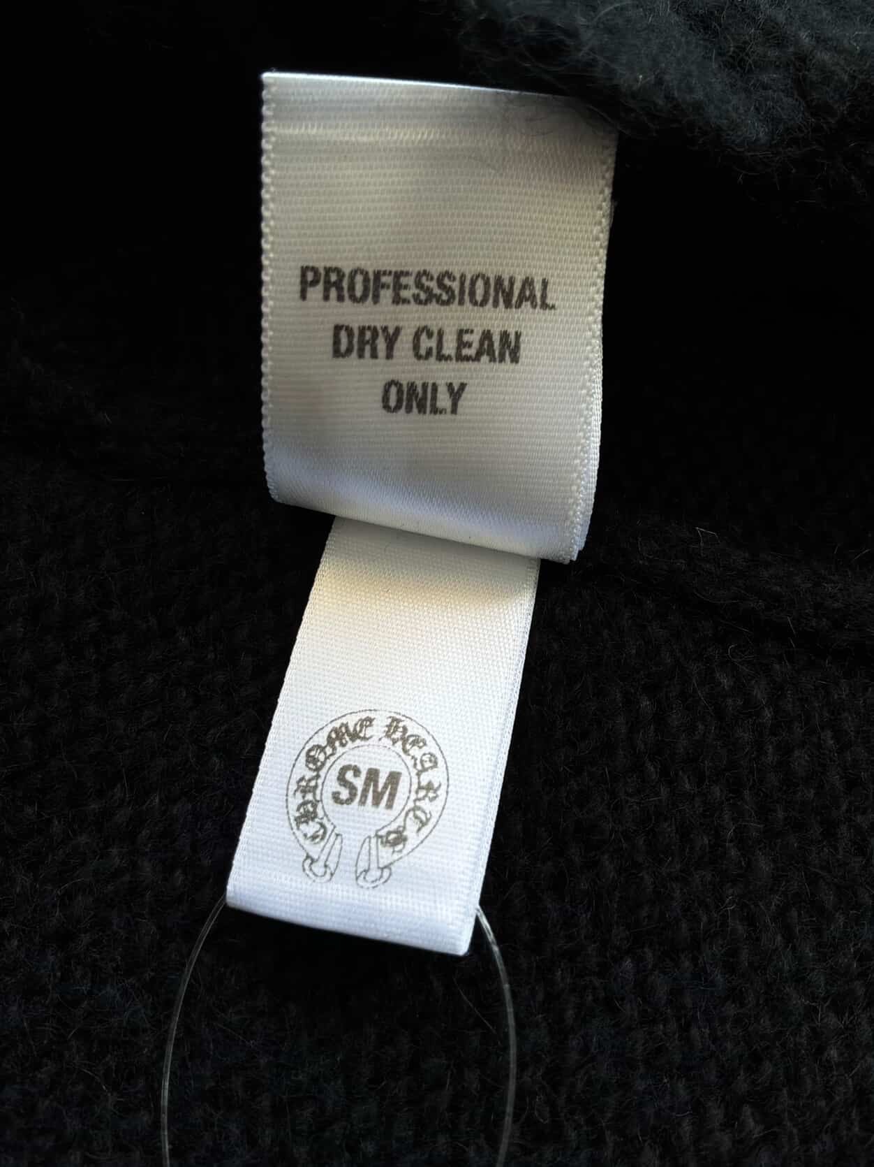 Chrome Hearts 1/1 Spine Cross Patch Cashmere Cardigan