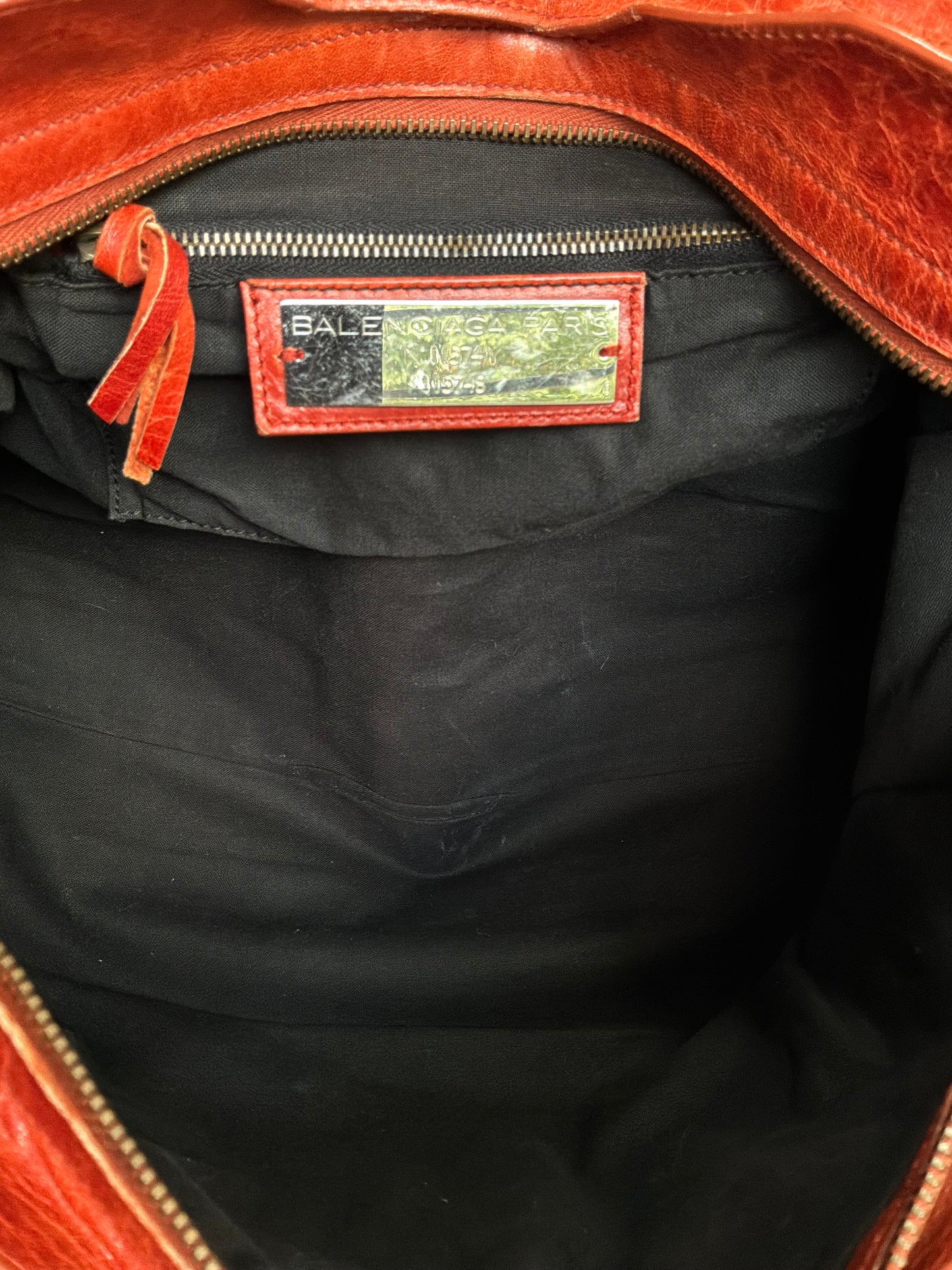 Balenciaga City Orange Classic Bag