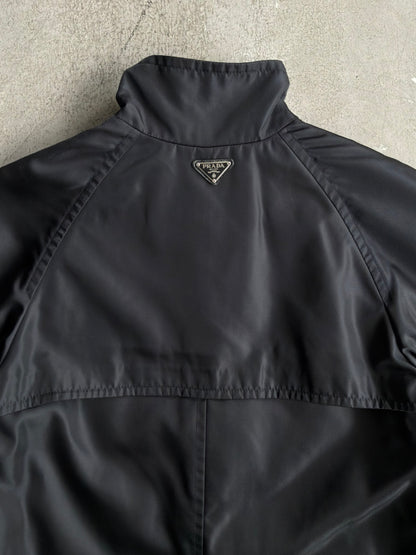 Prada Neck Back Plate Trench Coat