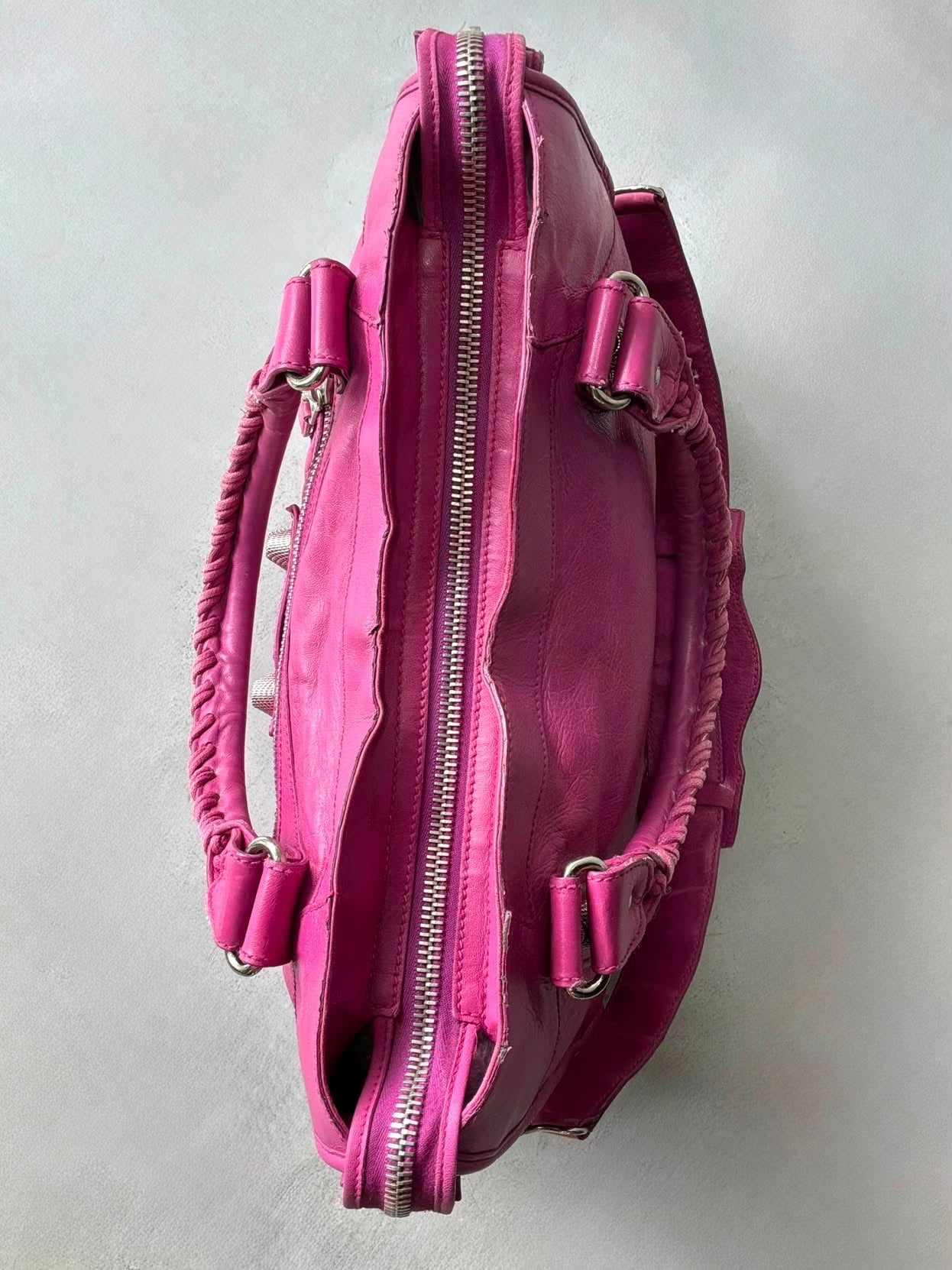 Balenciaga City Giant 21 Purple/Pink Lambskin Bag