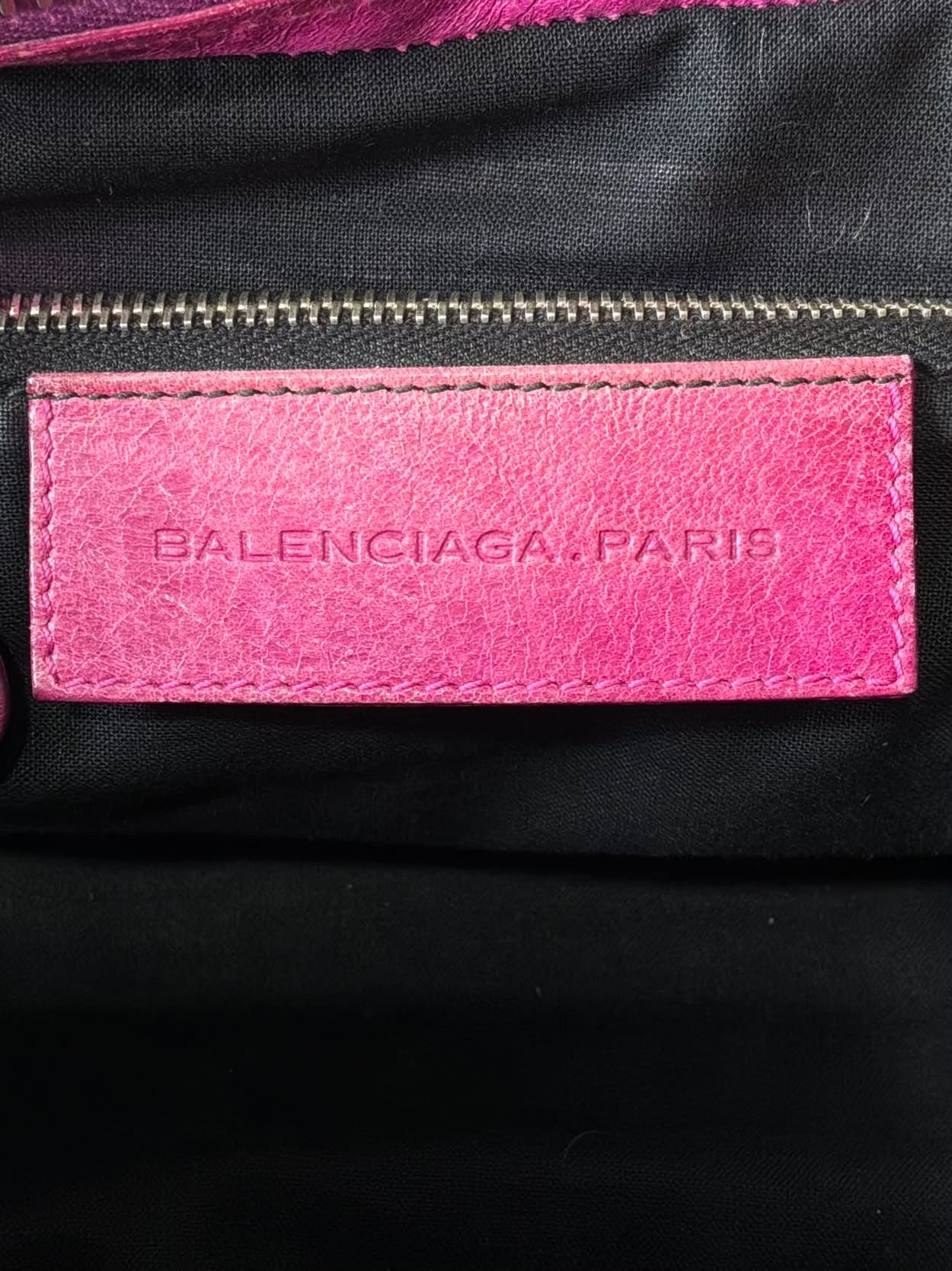 Balenciaga City Giant 21 Purple/Pink Lambskin Bag