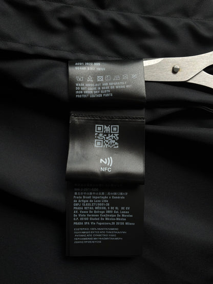 Prada Re-Nylon Chest Emblem Shirt